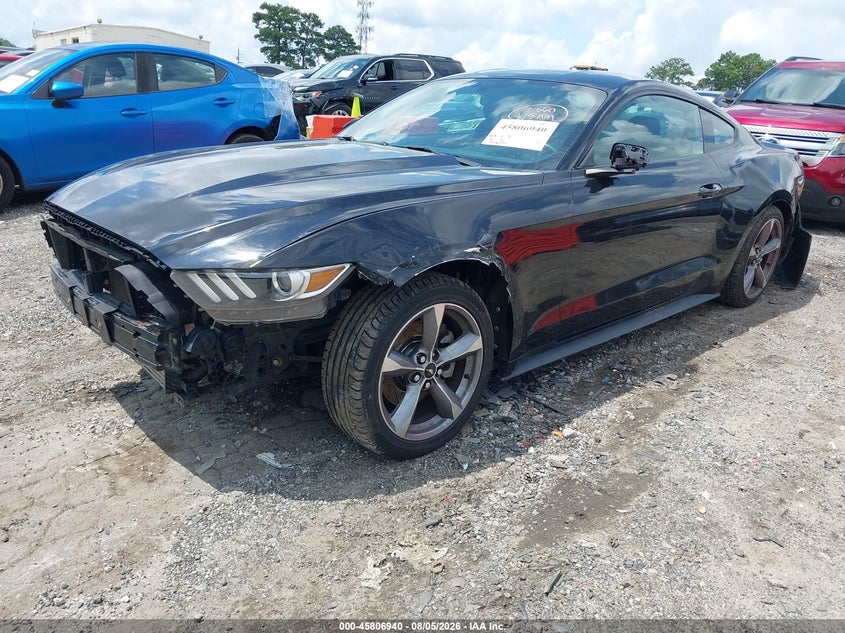 Vin: 1fa6p8th5f5433627, lot: 46305786, ford mustang ecoboost 20152