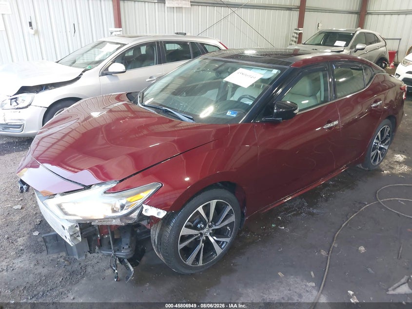 Vin: 1n4aa6ap0jc388935, lot: 46305795, nissan maxima 3.5 sl 20182