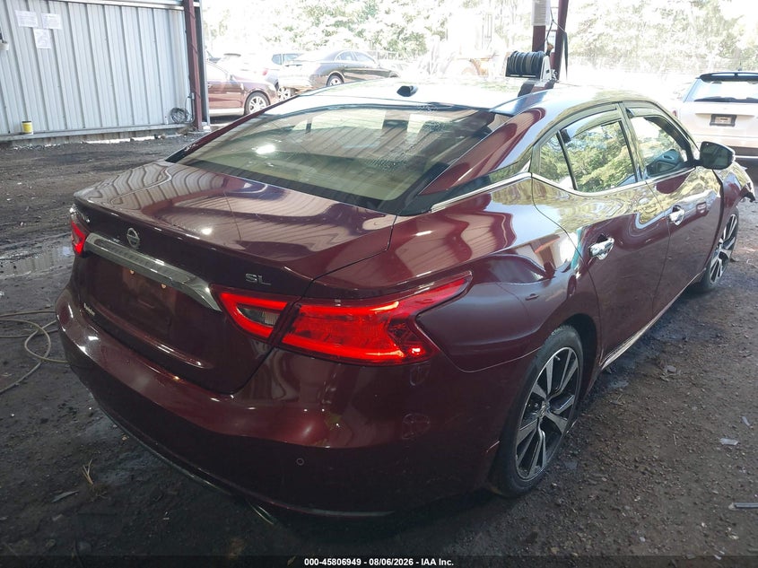 Vin: 1n4aa6ap0jc388935, lot: 46305795, nissan maxima 3.5 sl 20184