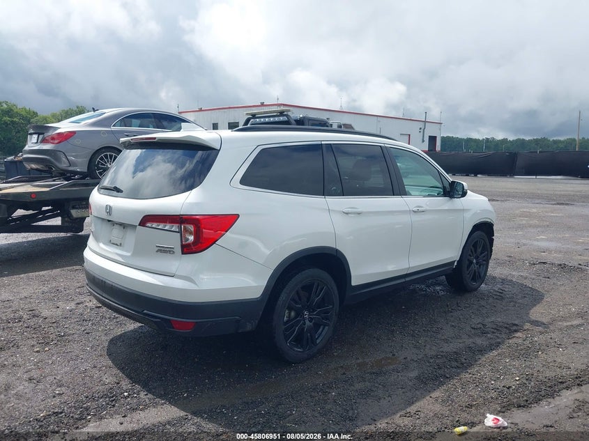 Vin: 5fnyf6h20mb031881, lot: 46305797, honda pilot awd special edition 20214