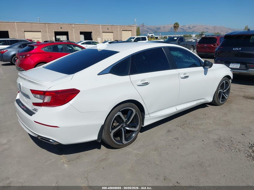 Vin: 1hgcv2f34ja052689, lot: 46305805, honda accord sport 2.0t 20184