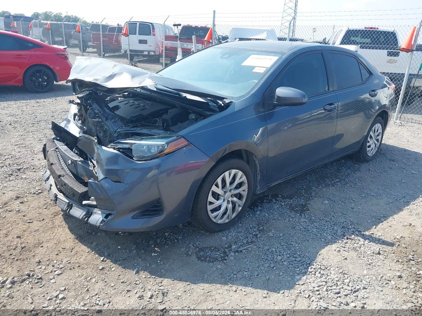 Vin: 5yfburhe1jp848834, lot: 46305822, toyota corolla le 20182