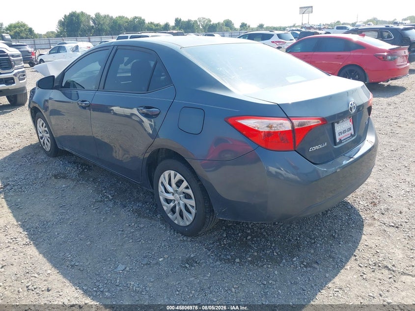 Vin: 5yfburhe1jp848834, lot: 46305822, toyota corolla le 20183