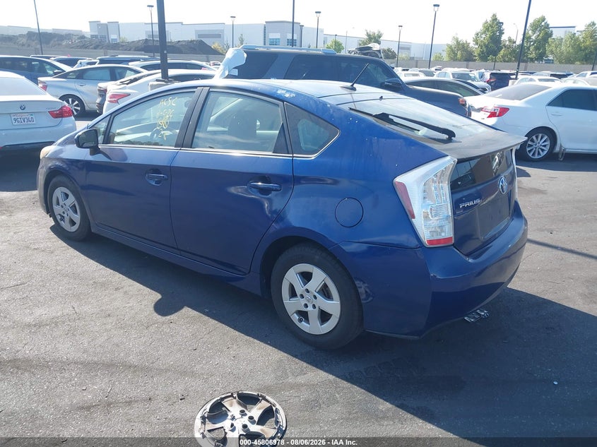 Vin: jtdkn3du5a0179498, lot: 46305824, toyota prius iii 20103