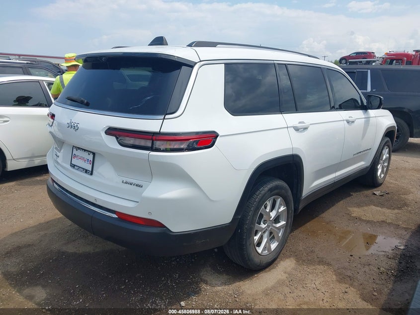 Vin: 1c4rjkbg3p8875756, lot: 46305832, jeep grand cherokee l limited 4x4 20234
