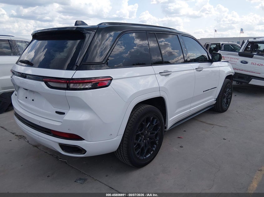 Vin: 1c4rjheg5s8644235, lot: 46305837, jeep grand cherokee summit 4x4 20254