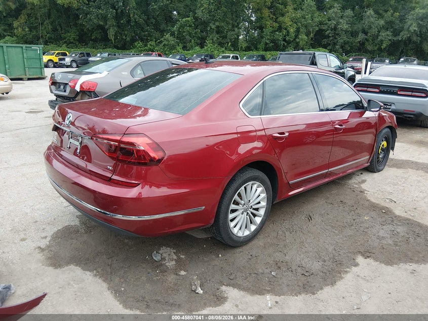 Vin: 1vwbt7a33hc026729, lot: 46305887, volkswagen passat 1.8t se 20174