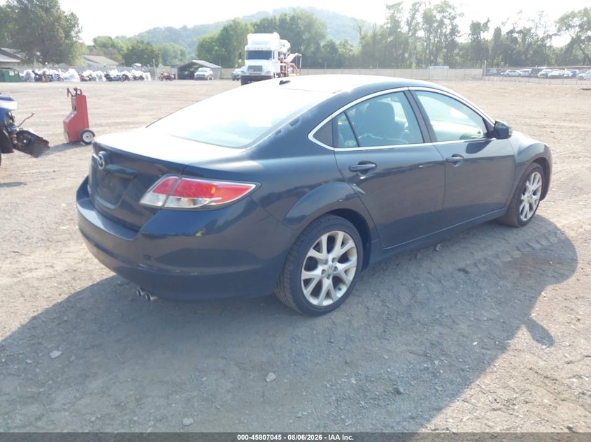 Vin: 1yvhz8chxd5m03446, lot: 46305891, mazda mazda6 i grand touring 20134