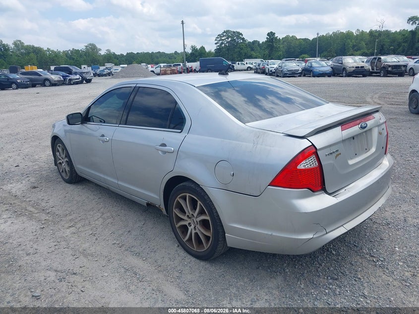 Vin: 3fahp0ha4cr228153, lot: 46305915, ford fusion se 20123
