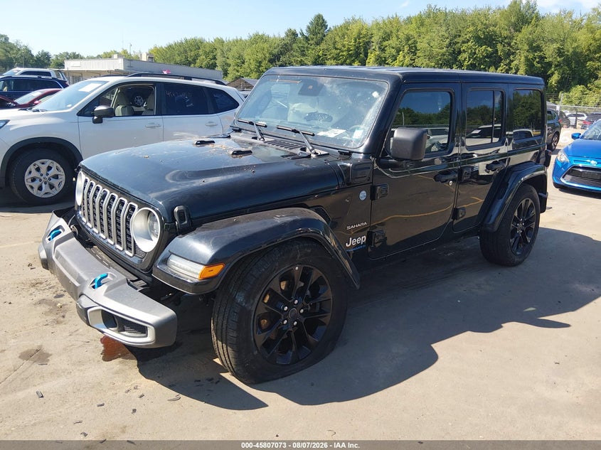 Vin: 1c4rjxp68rw162671, lot: 46305919, jeep wrangler 4xe sahara 4xe 20242