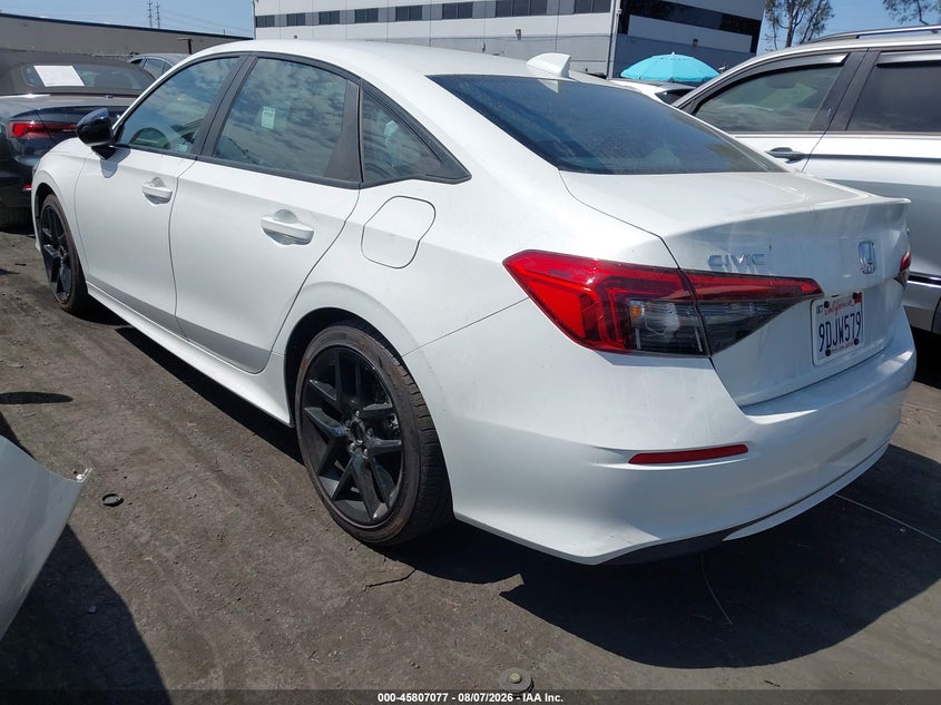 Vin: 2hgfe2f54nh603144, lot: 46305923, honda civic sport 20223