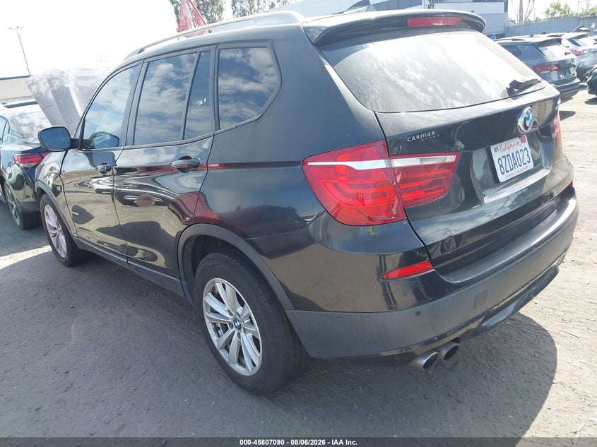 Vin: 5uxwx9c57e0d25495, lot: 46305936, bmw x3 xdrive28i 20143