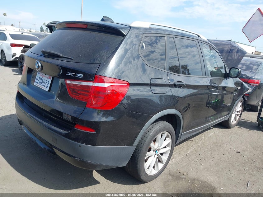 Vin: 5uxwx9c57e0d25495, lot: 46305936, bmw x3 xdrive28i 20144
