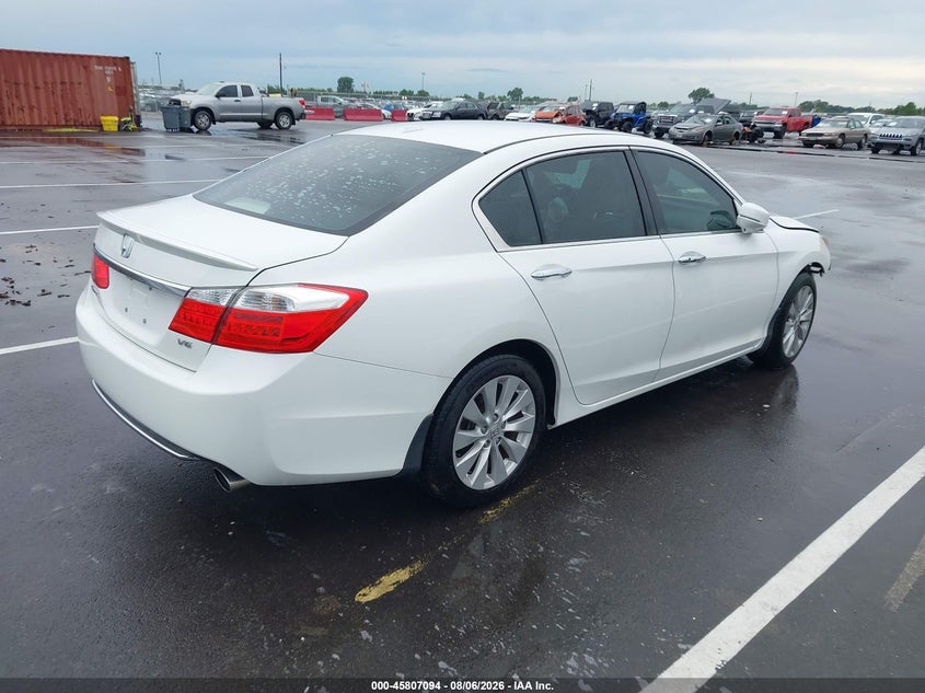 Vin: 1hgcr3f83fa015310, lot: 46305940, honda accord ex-l v-6 20154