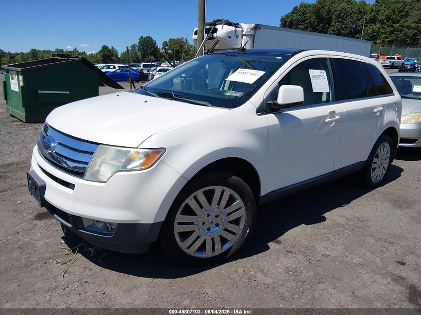 Vin: 2fmdk4kc1abb50432, lot: 46305948, ford edge limited 20102