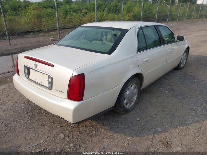 2000 CADILLAC DEVILLE auction photo 4