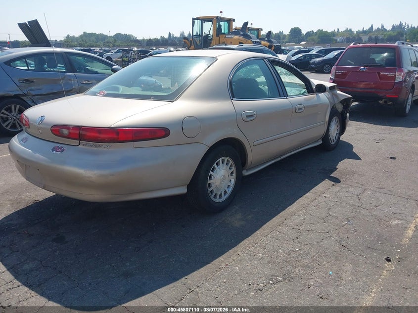 MERCURY SABLE 1999 VIN 1MEFM50U7XG635067