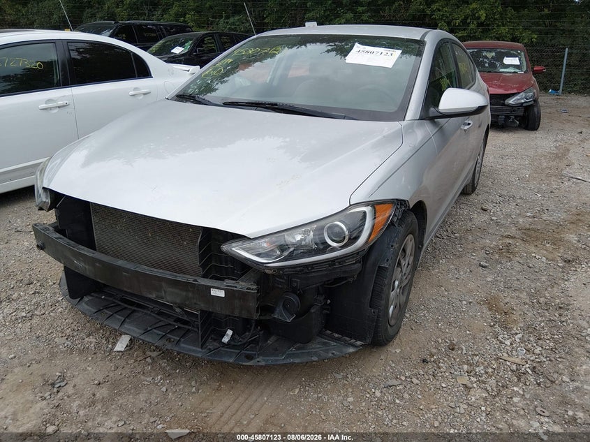 Vin: kmhd74lf2hu367230, lot: 46305970, hyundai elantra se 20172