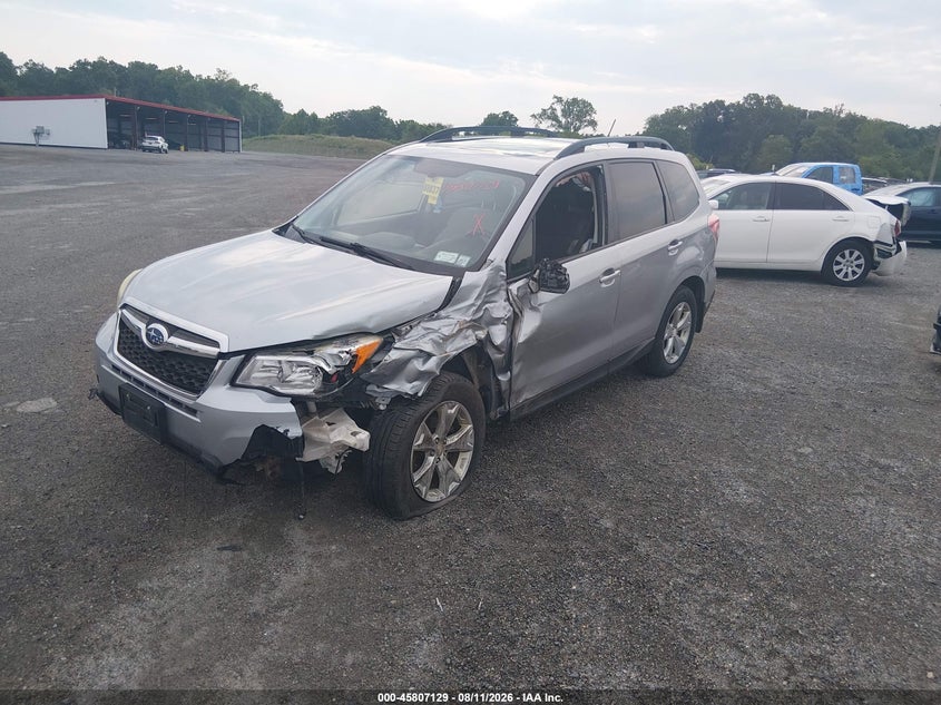 2015 SUBARU FORESTER SPORT UTILITY VEHICLE 2.5L H-4 DOHC, VVT, 170HP