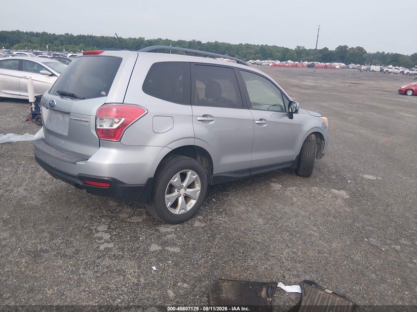 2015 SUBARU FORESTER SPORT UTILITY VEHICLE 2.5L H-4 DOHC, VVT, 170HP