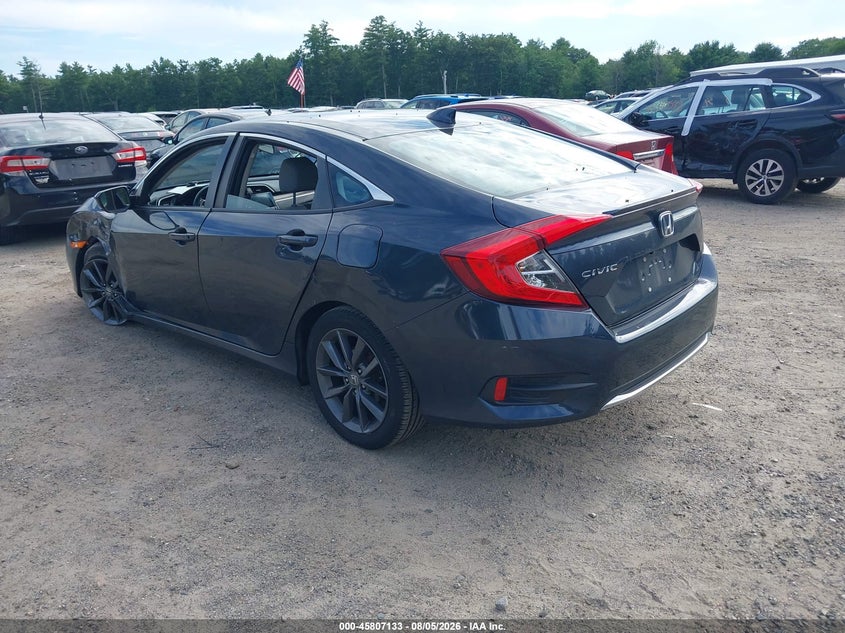 Vin: 19xfc1f38ke004882, lot: 46305979, honda civic ex 20193