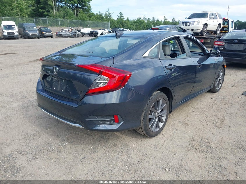 Vin: 19xfc1f38ke004882, lot: 46305979, honda civic ex 20194
