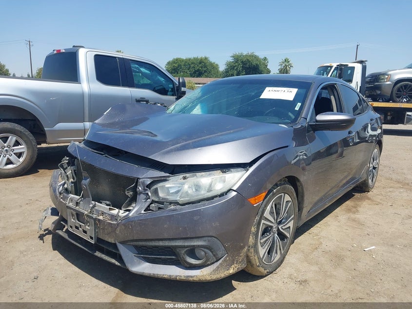 2016 Honda Civic, Right Front, IAAI, VIN 2HGFC1F33GH645757 — photo 2