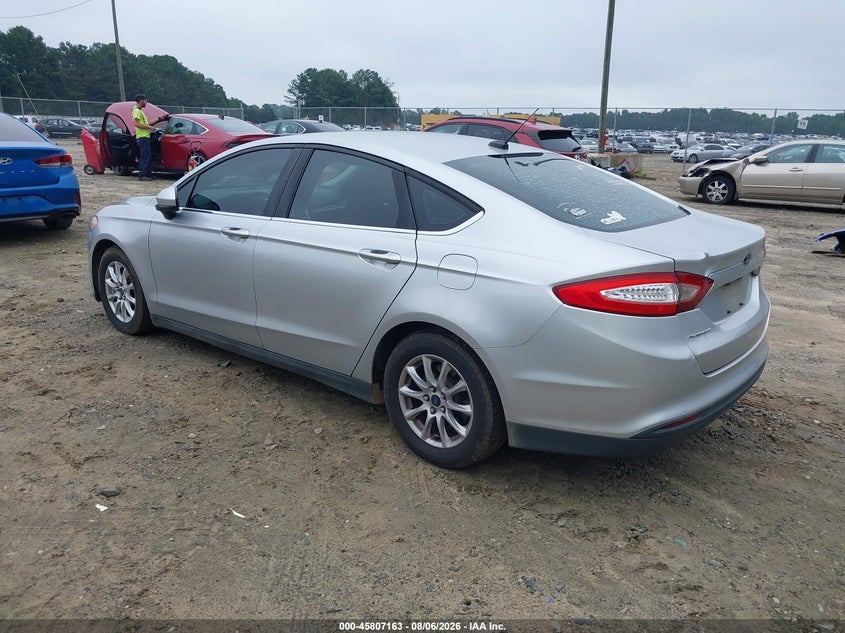 Vin: 3fa6p0g70gr154717, lot: 46306009, ford fusion s 20163