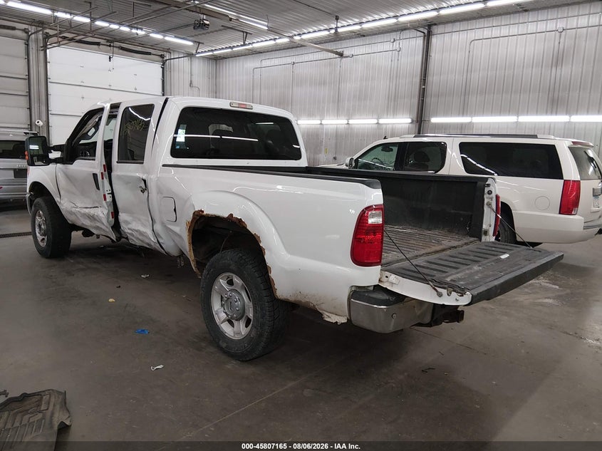 Vin: 1ft7w2b62fea83467, lot: 46306011, ford f-250 xlt 20153