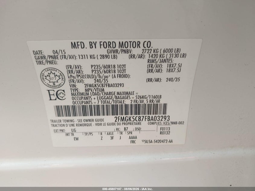 Фото 9 - FORD FLEX