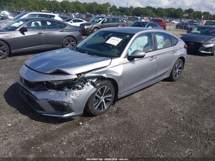 Vin: 19xfl2h54re001413, lot: 46306034, honda civic lx 20242