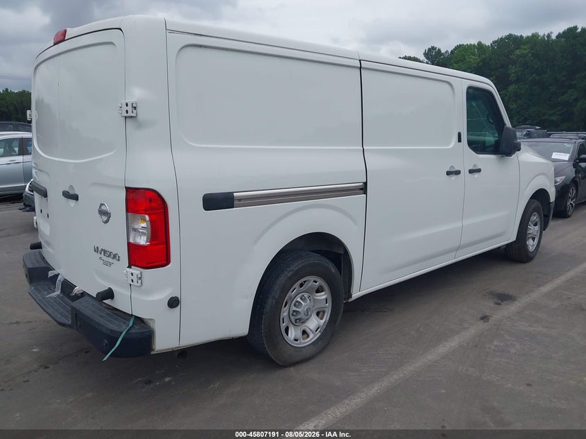 Vin: 1n6bf0km6jn803596, lot: 46306037, nissan nv cargo nv1500 sv v6 20184