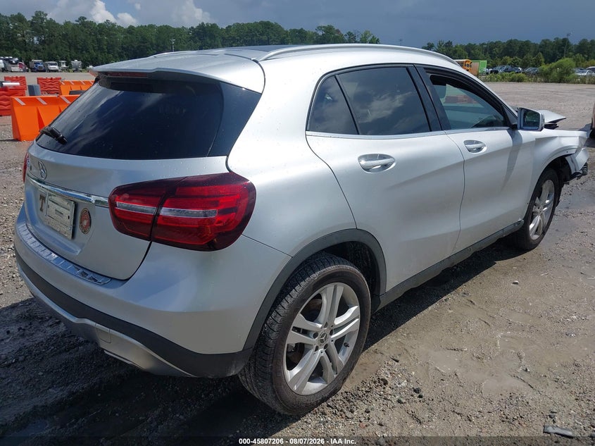 Vin: wdctg4eb0kj605881, lot: 46306052, mercedes-benz gla 250 20194