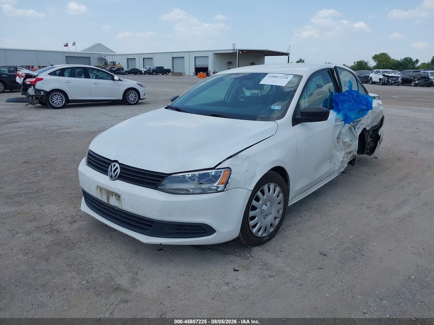 Vin: 3vw2k7aj6bm324036, lot: 46306071, volkswagen jetta 2.0l s 20112