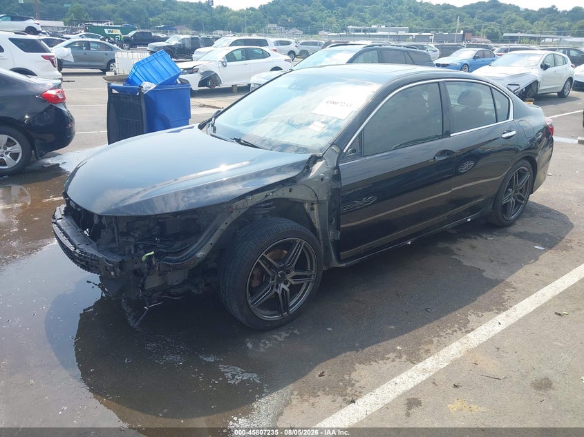 Vin: 1hgcr3f99ha000581, lot: 46306081, honda accord touring v6 20172