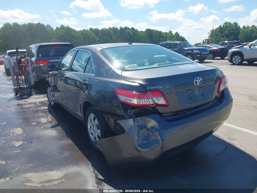 Vin: 4t4bf3ek9br186525, lot: 46306085, toyota camry le 20113