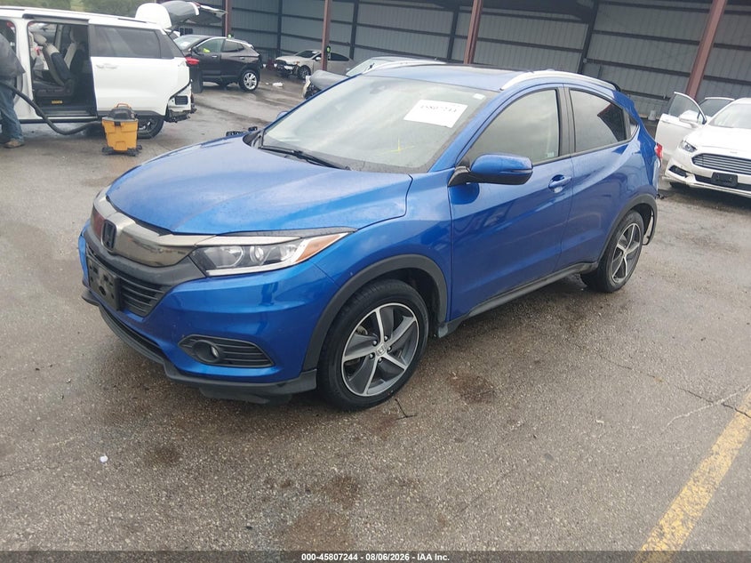 Vin: 3czru6h71nm756239, lot: 46306090, honda hr-v awd ex-l 20222