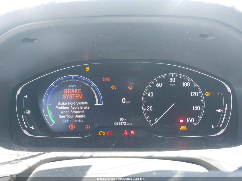 2022 HONDA ACCORD HYBRID auction photo 7
