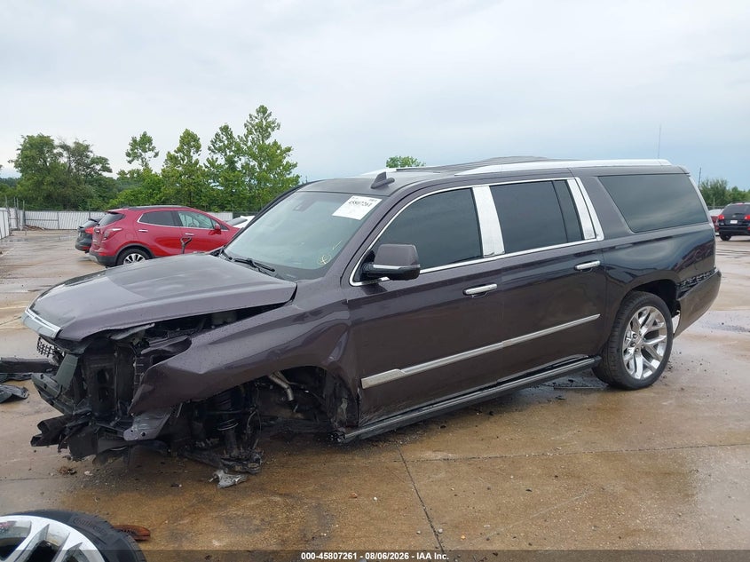 Vin: 1gys4jkj8gr406097, lot: 46306107, cadillac escalade esv premium collection 20162