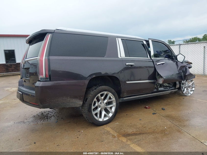 Vin: 1gys4jkj8gr406097, lot: 46306107, cadillac escalade esv premium collection 20164