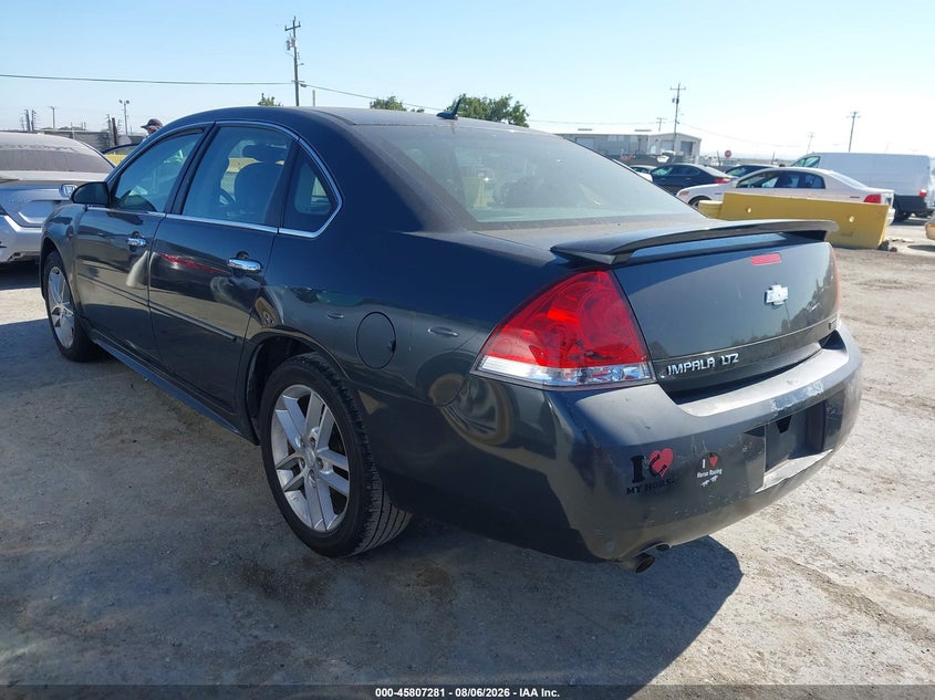 Vin: 2g1wc5e33d1173614, lot: 46306127, chevrolet impala ltz 20133
