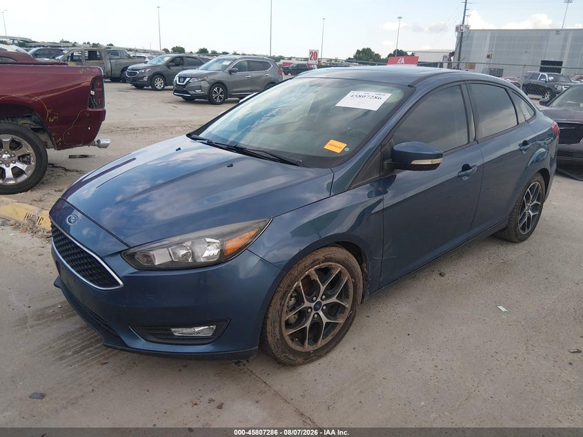 Vin: 1fadp3h26jl230717, lot: 46306132, ford focus sel 20182