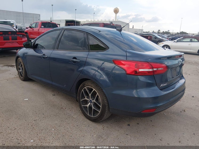 Vin: 1fadp3h26jl230717, lot: 46306132, ford focus sel 20183