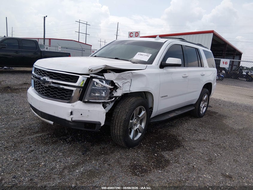 Vin: 1gnscbkc4gr459421, lot: 46306135, chevrolet tahoe lt 20162