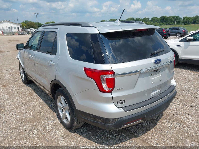 Vin: 1fm5k7d87kga50084, lot: 46306140, ford explorer xlt 20193