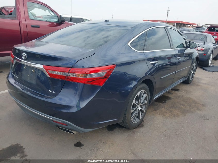 Vin: 4t1bk1eb7ju268892, lot: 46306179, toyota avalon xle 20184