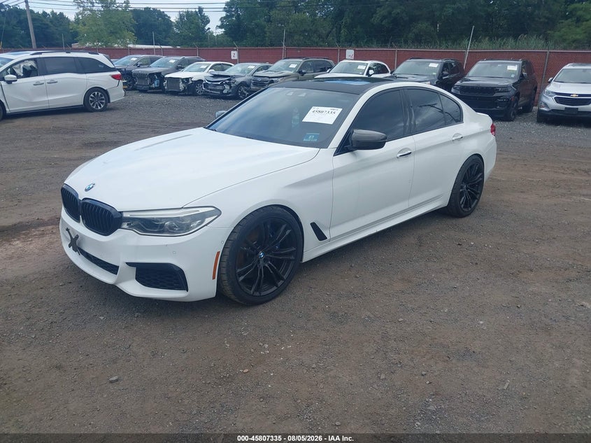 BMW M550XI 2018 VIN WBAJB9C55JG464546