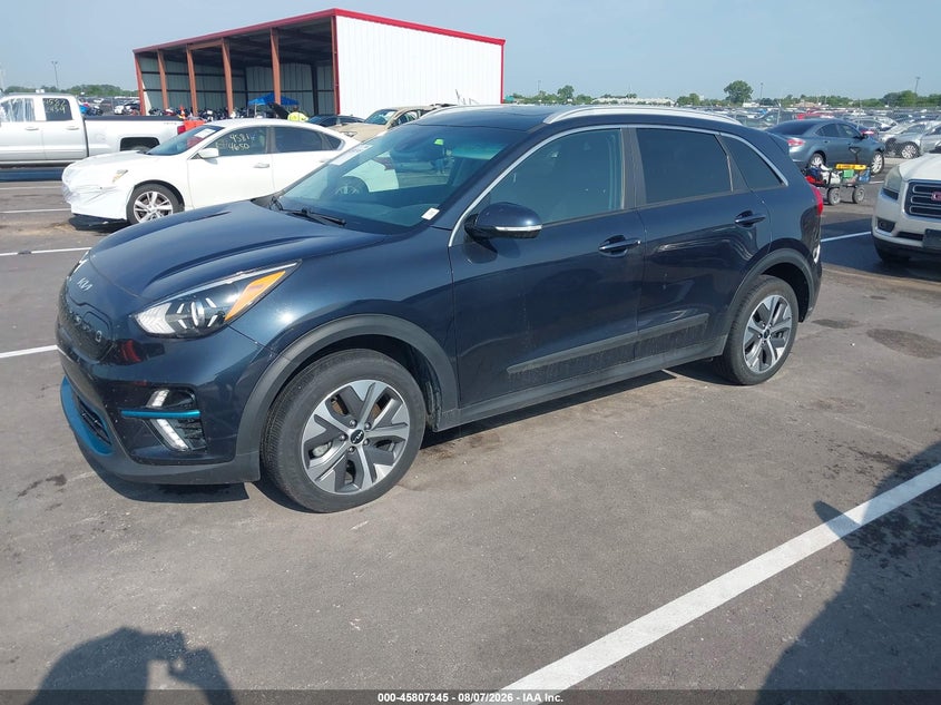 Vin: kndce3lg0n5124868, lot: 46306191, kia niro ev ex premium 20222