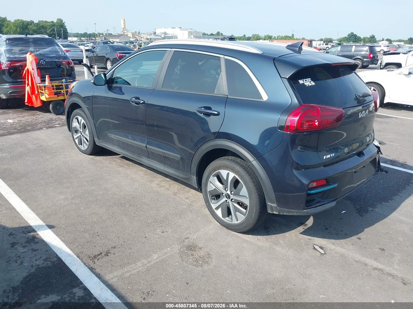Vin: kndce3lg0n5124868, lot: 46306191, kia niro ev ex premium 20223