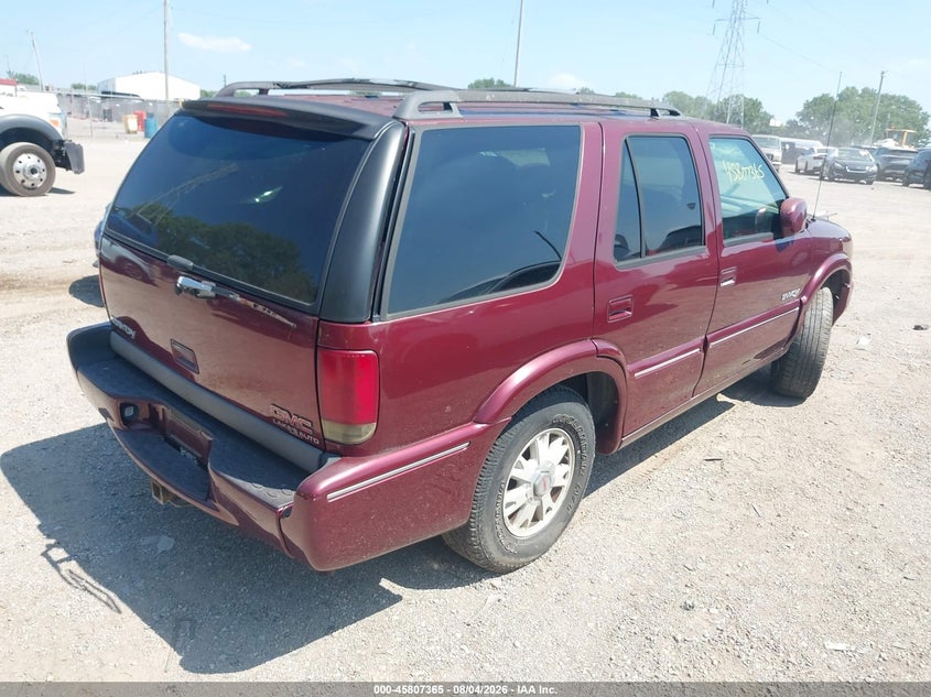 2000 GMC JIMMY auction photo 4
